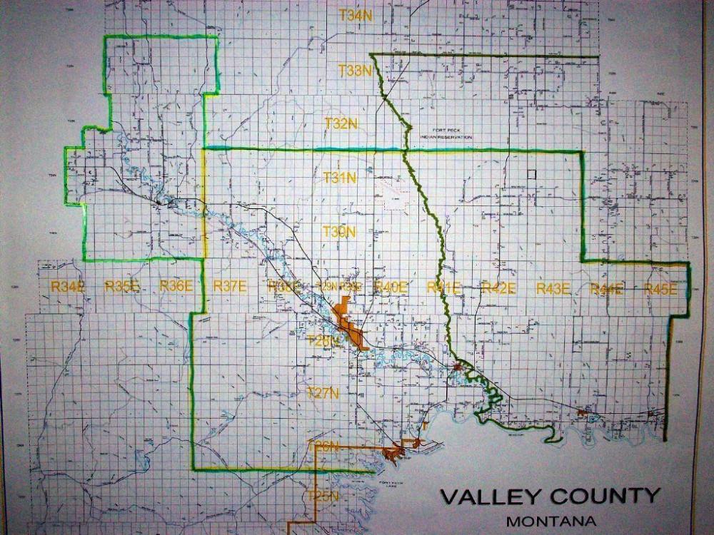 Valley County Television District Map